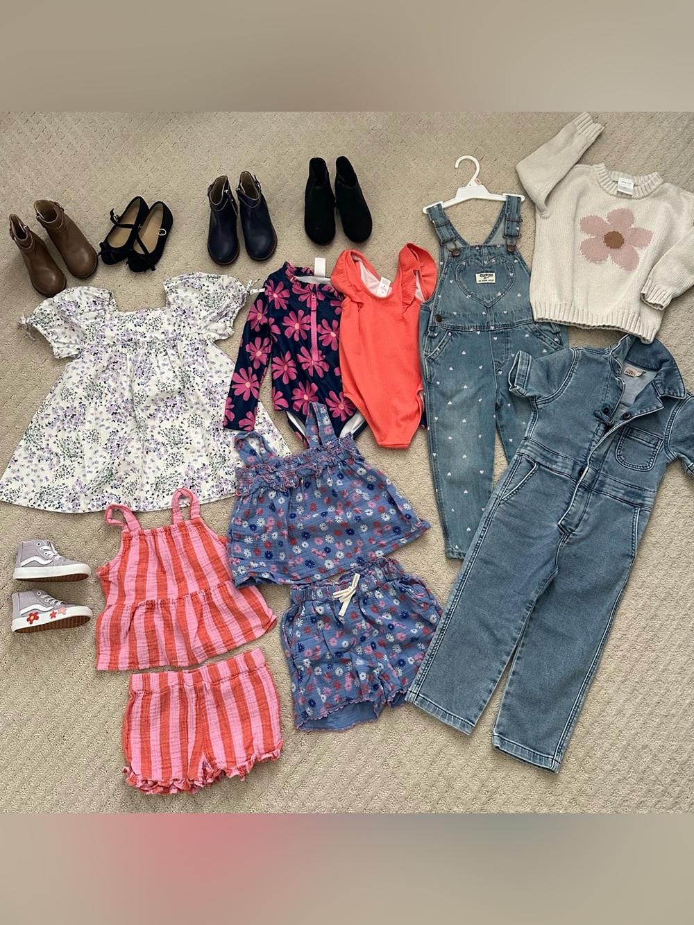 Toddler lot! Excellent condition! Faherty, crew cuts, OshKosh, Janie and Jack…